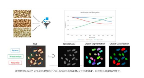 光譜相機檢測食品光譜圖